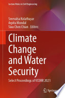 Climate Change and Water Security [E-Book] : Select Proceedings of VCDRR 2021 /