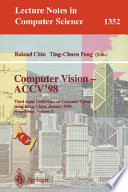 Computer Vision - ACCV'98 [E-Book] : Third Asian Conference on Computer Vision, Hong Kong, China, January 8 - 10, 1998, Proceedings, Volume I /