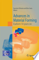 Advances in Material Forming [E-Book] : Esaform 10 years on /