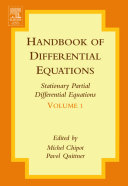 Handbook of differential equations. Stationary partial differential equations. Volume 1 [E-Book] /