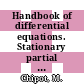 Handbook of differential equations. Stationary partial differential equations. Volume 2 [E-Book] /