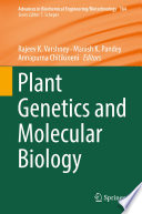 Plant Genetics and Molecular Biology [E-Book] /