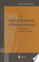 Optical Response of Nanostructures [E-Book] : Microscopic Nonlocal Theory /