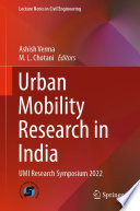 Urban Mobility Research in India [E-Book] : UMI Research Symposium 2022 /
