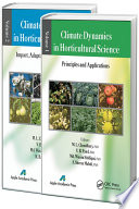 Climate dynamics in horticultural science [E-Book] /