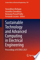 Sustainable Technology and Advanced Computing in Electrical Engineering [E-Book] : Proceedings of ICSTACE 2021 /