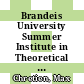 Brandeis University Summer Institute in Theoretical Physics. 1965,2. Particle symmetries.