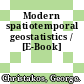 Modern spatiotemporal geostatistics / [E-Book]