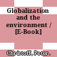Globalization and the environment / [E-Book]