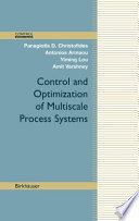 Control and Optimization of Multiscale Process Systems [E-Book] /