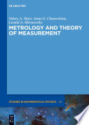 Metrology and theory of measurement [E-Book] /