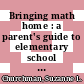 Bringing math home : a parent's guide to elementary school math : games + activities + projects [E-Book] /