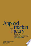 Approximation theory: conference: proceedings : Poznan, 22.08.72-26.08.72.