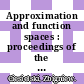 Approximation and function spaces : proceedings of the international conference, held in Gdansk, August 27-31, 1979 /