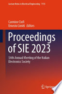 Proceedings of SIE 2023 [E-Book] : 54th Annual Meeting of the Italian Electronics Society /