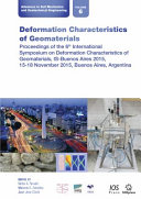 Deformation characteristics of geomaterials : proceedings of the 6th International Symposium on Deformation Characteristics of Geomaterials, IS-Buenos Aires 2015, 15-18 November 2015, Buenos Aires, Argentina [E-Book] /