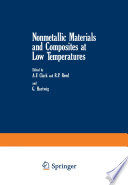 Nonmetallic Materials and Composites at Low Temperatures [E-Book] /