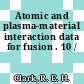 Atomic and plasma-material interaction data for fusion . 10 /