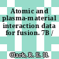 Atomic and plasma-material interaction data for fusion. 7B /