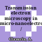 Transmission electron microscopy in micro-nanoelectronics / [E-Book]
