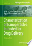 Characterization of Nanoparticles Intended for Drug Delivery [E-Book] /