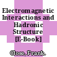 Electromagnetic Interactions and Hadronic Structure [E-Book] /