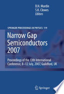 Narrow Gap Semiconductors 2007 [E-Book] : Proceedings of the 13th International Conference, 8–12 July, 2007, Guildford, UK /