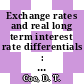 Exchange rates and real long term interest rate differentials : Evidence for eighteen OECD countries.
