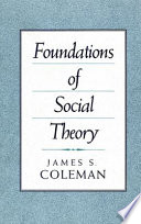 Foundations of social theory /