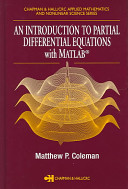 An introduction to partial differential equations with Matlab /