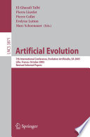 Artificial Evolution [E-Book] / 7th International Conference, Evolution Artificielle, EA 2005, Revised Selected Papers