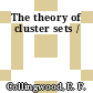 The theory of cluster sets /