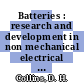 Batteries : research and development in non mechanical electrical power sources : international symposia on batteries 3 : proceedings Bournemouth, 10.62.
