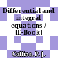 Differential and integral equations / [E-Book]