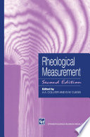 Rheological measurement [E-Book] /