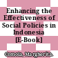 Enhancing the Effectiveness of Social Policies in Indonesia [E-Book] /