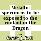 Metallic specimens to be exposed to the coolant in the Dragon reactor for monitoring and experimental purposes [E-Book]