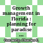 Growth management in Florida : planning for paradise [E-Book] /