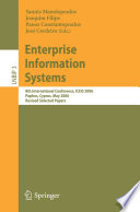 Enterprise Information Systems [E-Book] : 8th International Conference, ICEIS 2006, Paphos, Cyprus, May 23-27, 2006 , Revised Selected Papers /