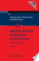 Algebraic Methods for Nonlinear Control Systems [E-Book] /