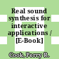 Real sound synthesis for interactive applications / [E-Book]