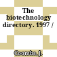 The biotechnology directory. 1997 /