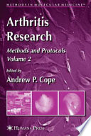 Arthritis Research [E-Book] : Methods and Protocols Volume 2 /