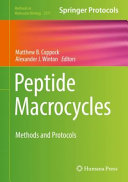 Peptide Macrocycles [E-Book] : Methods and Protocols /