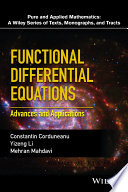 Functional differential equations : advances and applications [E-Book] /