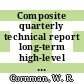 Composite quarterly technical report long-term high-level waste technology, January - March 1980 : [E-Book]