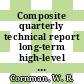 Composite quarterly technical report long-term high-level waste technology, January - March 1981 : [E-Book]