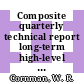 Composite quarterly technical report long-term high-level waste technology, July - September 1982 : [E-Book]
