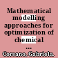 Mathematical modelling approaches for optimization of chemical processes / [E-Book]