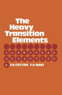 The heavy transition elements.